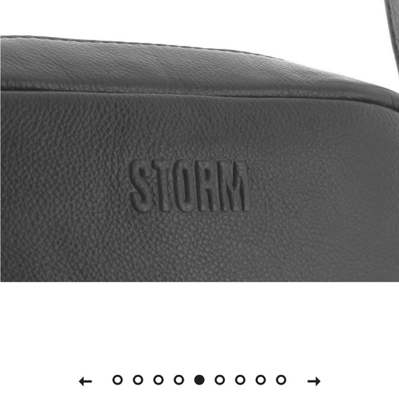STORM London Leather Ladies Camera Across Body Bag black - Picture 11 of 15